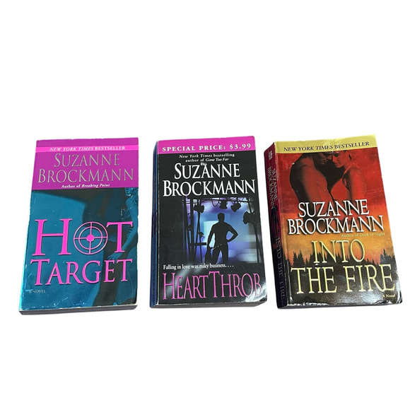 Suzanne Brockmann Lot of 3 Romance Suspense Novel - Picture 1 of 13